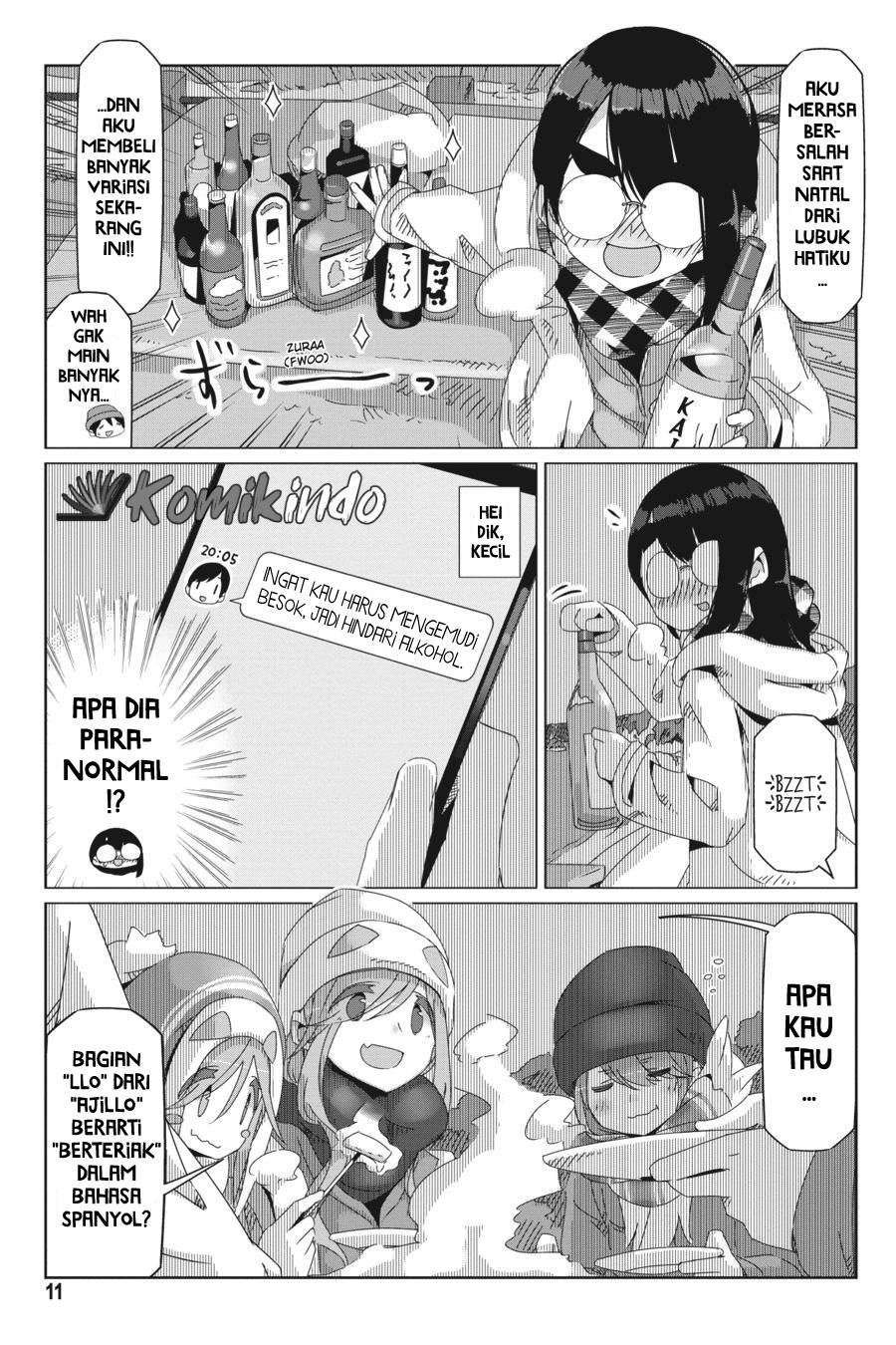 Yuru-Camp Bab 47 halaman 13