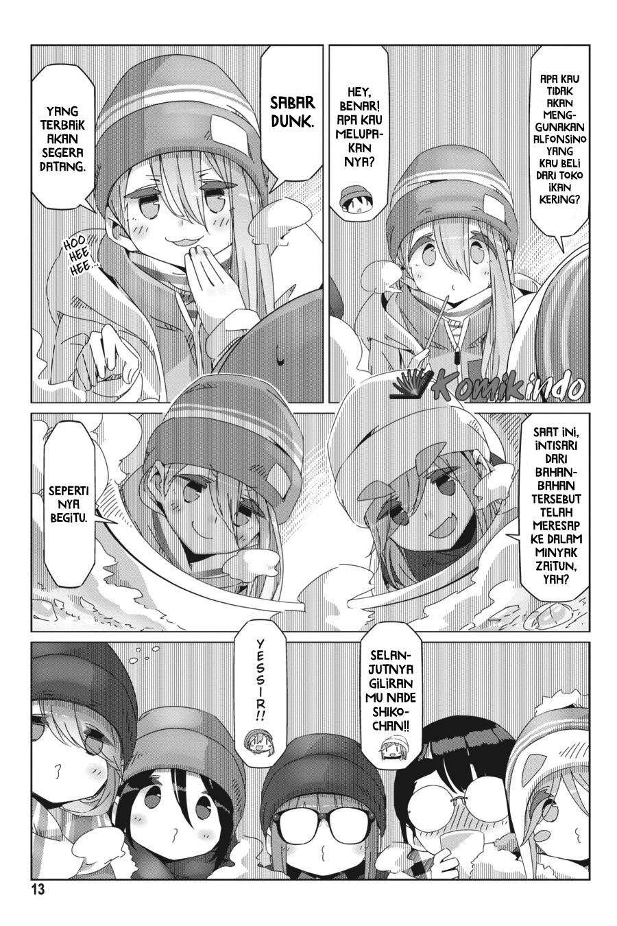 Yuru-Camp Bab 47 halaman 15