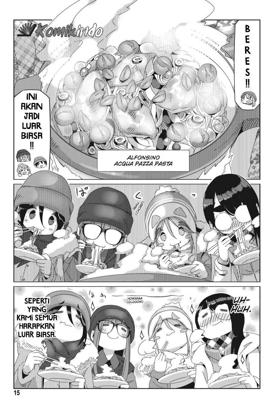Yuru-Camp Bab 47 halaman 17