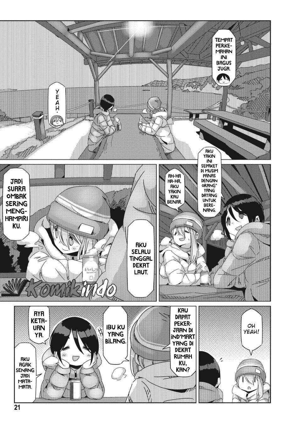 Yuru-Camp Bab 47 halaman 23