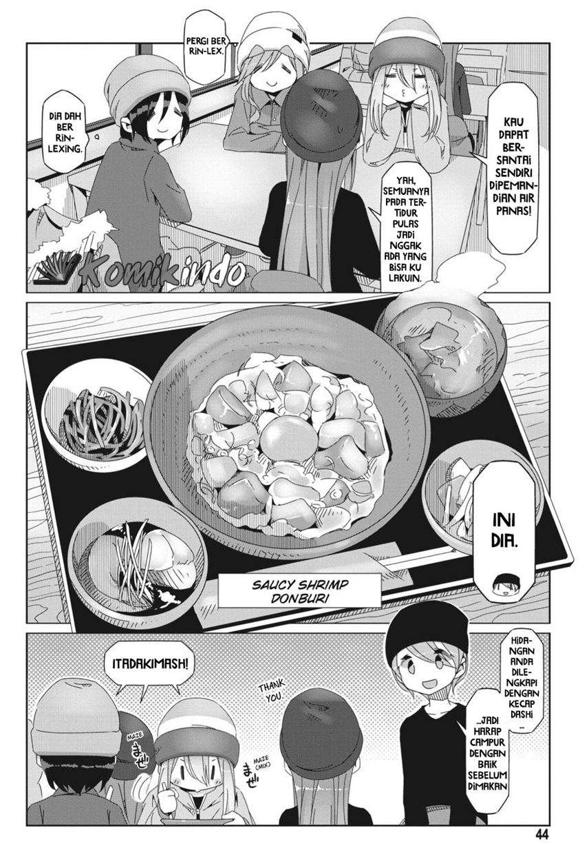 Yuru-Camp Bab 48 halaman 17