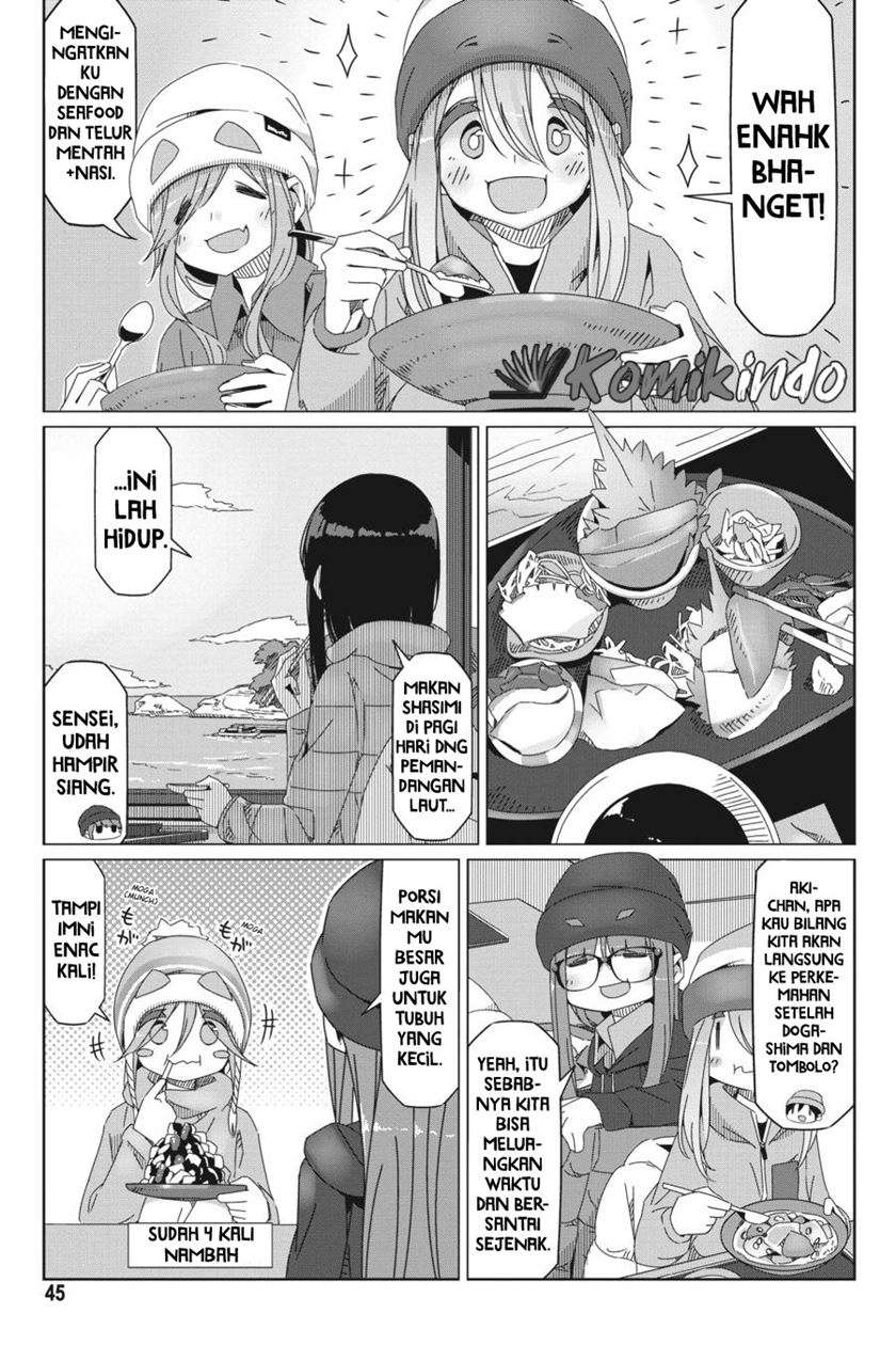 Yuru-Camp Bab 48 halaman 18