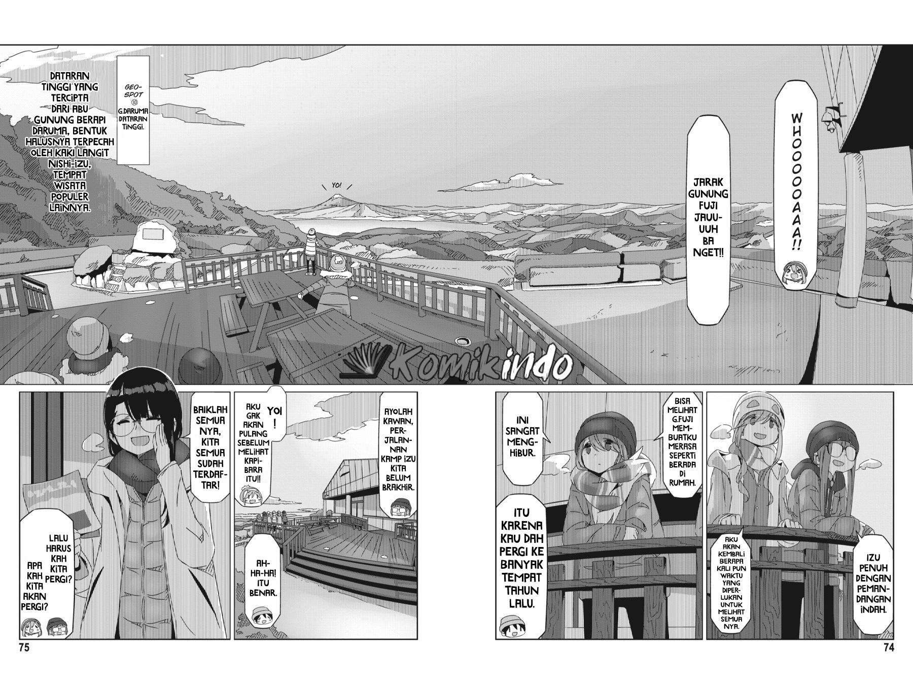Yuru-Camp Bab 49 halaman 21