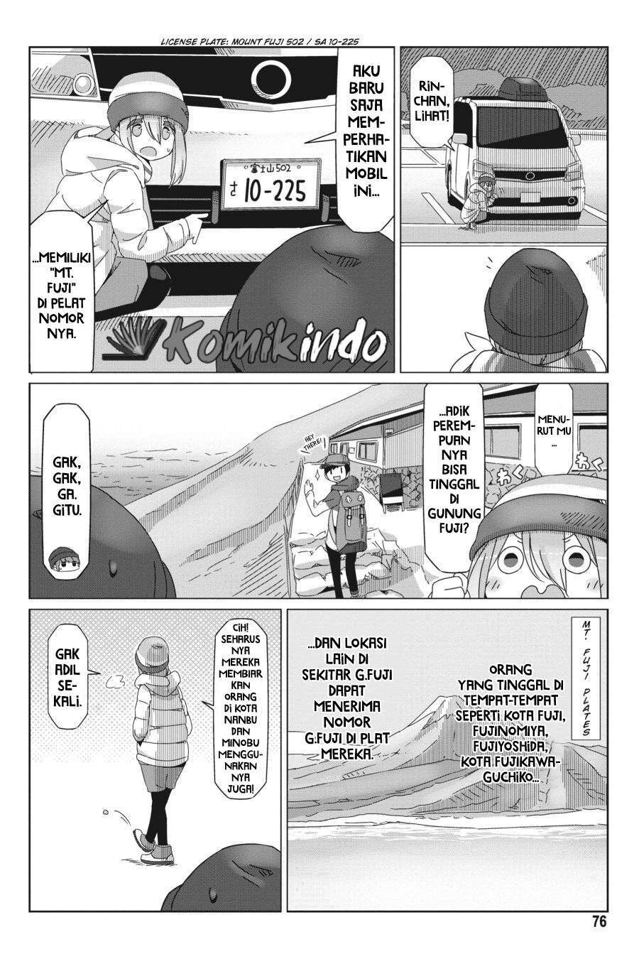 Yuru-Camp Bab 49 halaman 22