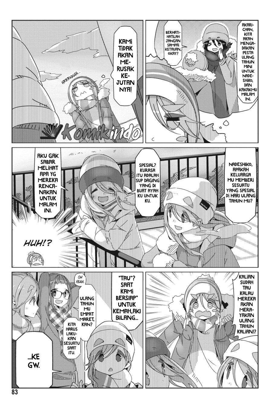 Yuru-Camp Bab 50 halaman 4