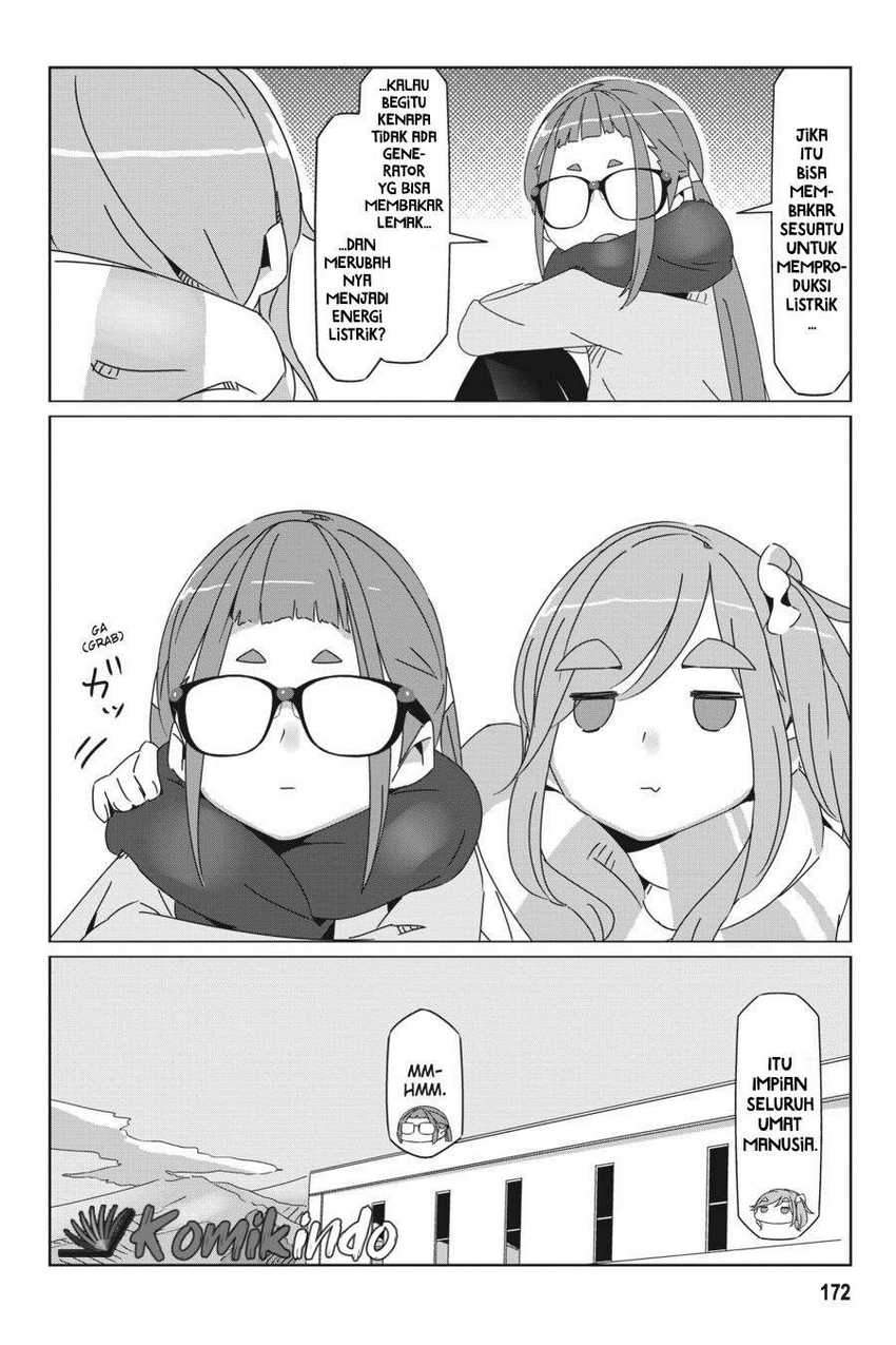 Yuru-Camp Bab 52.5 halaman 15