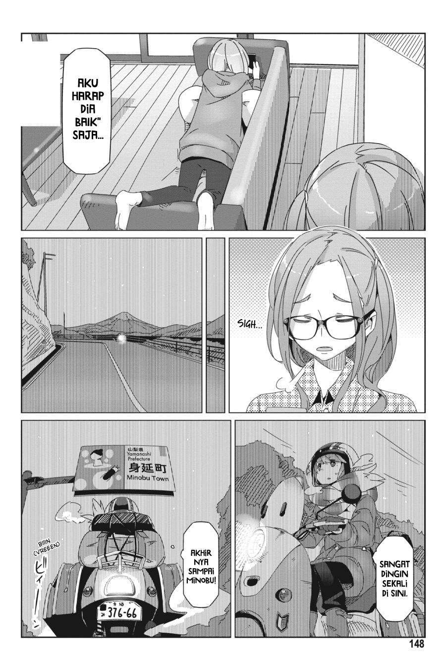 Yuru-Camp Bab 52 halaman 18
