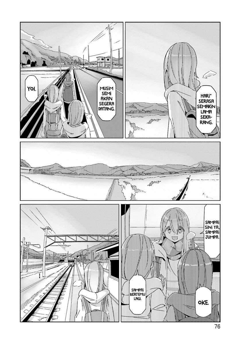 Yuru-Camp Bab 55 halaman 23