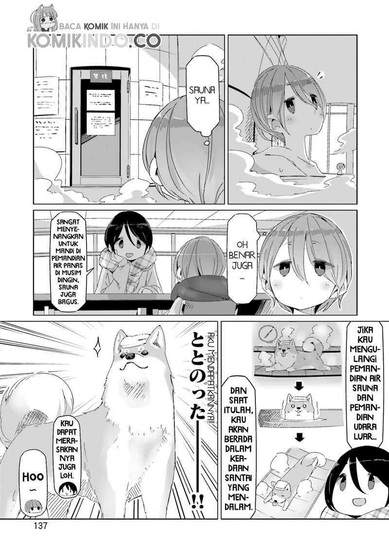 Yuru-Camp Bab 57.5 halaman 6