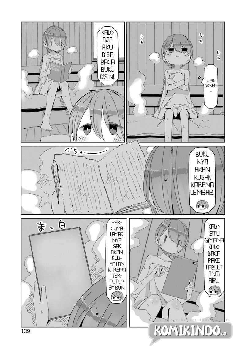 Yuru-Camp Bab 57.5 halaman 8