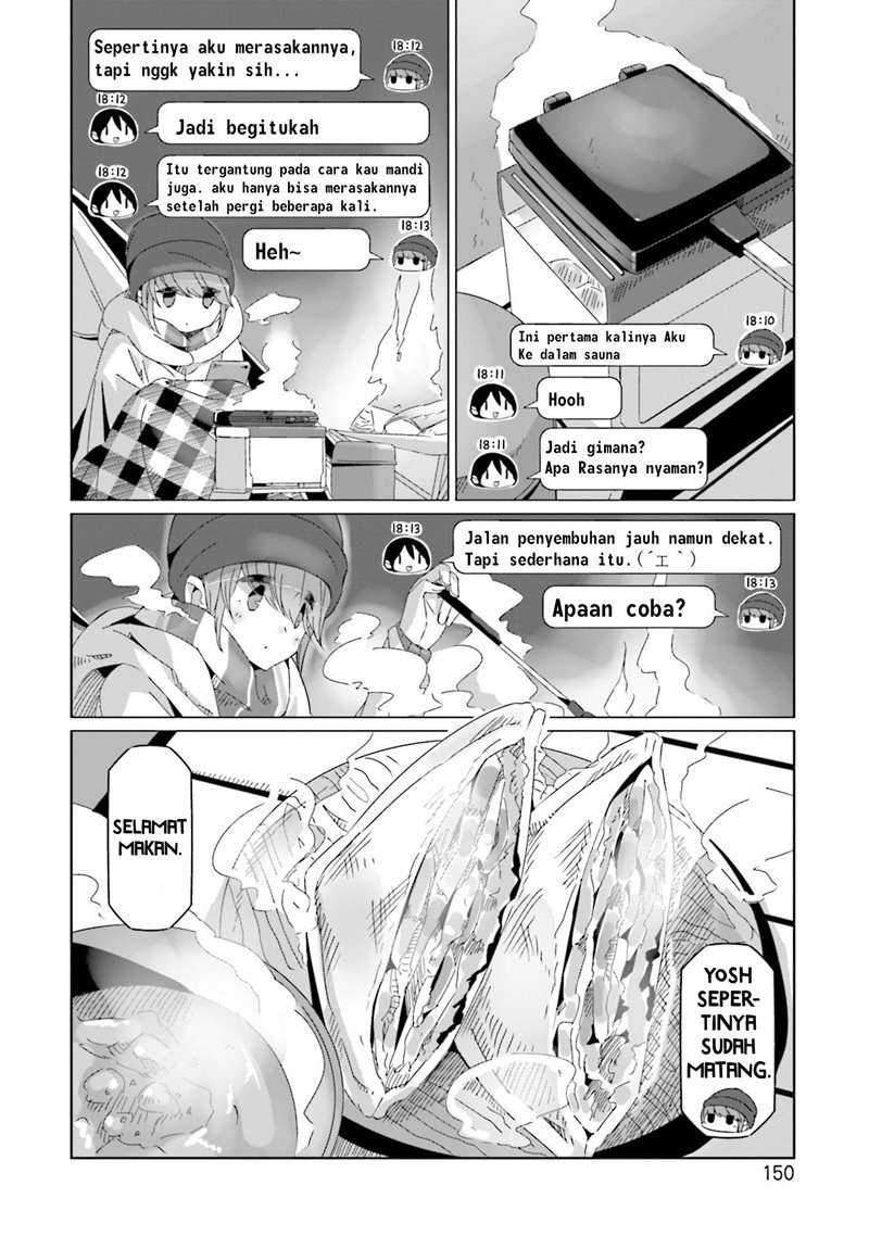 Yuru-Camp Bab 57.5 halaman 19