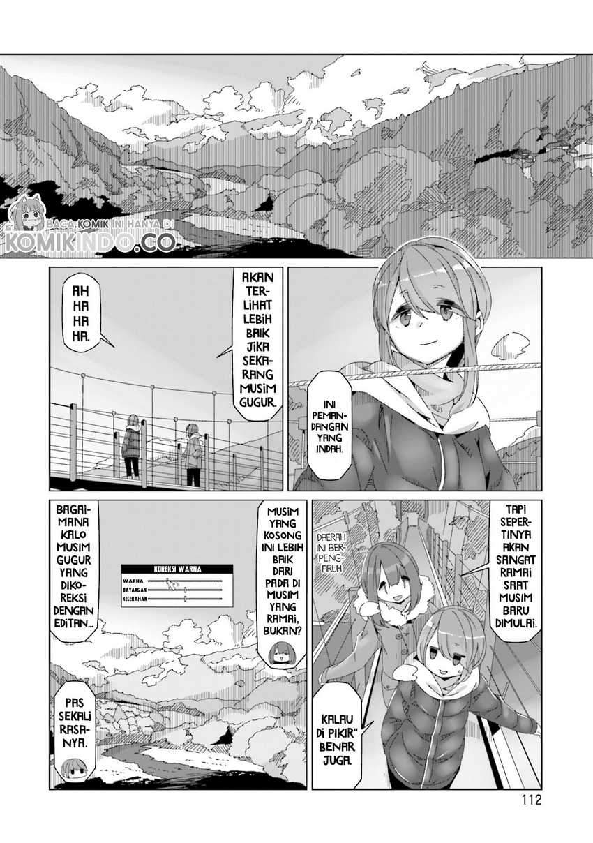 Yuru-Camp Bab 57 halaman 7