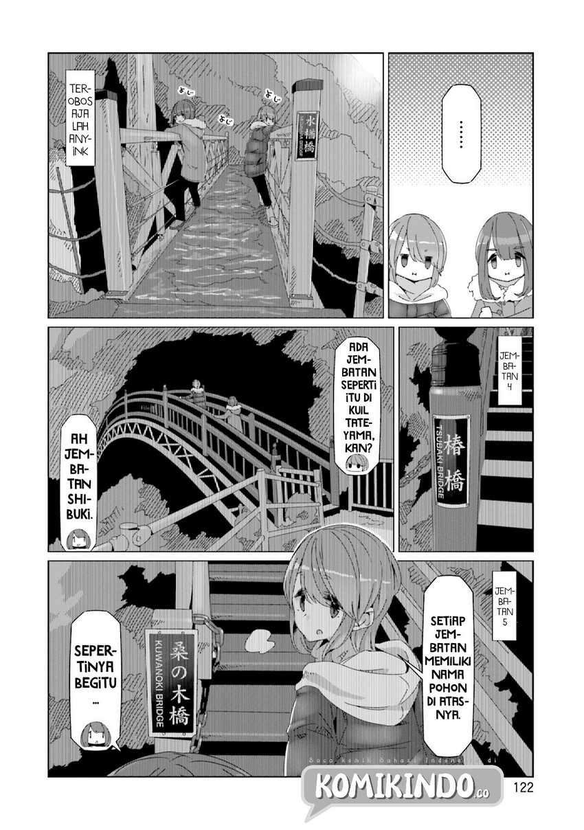 Yuru-Camp Bab 57 halaman 17