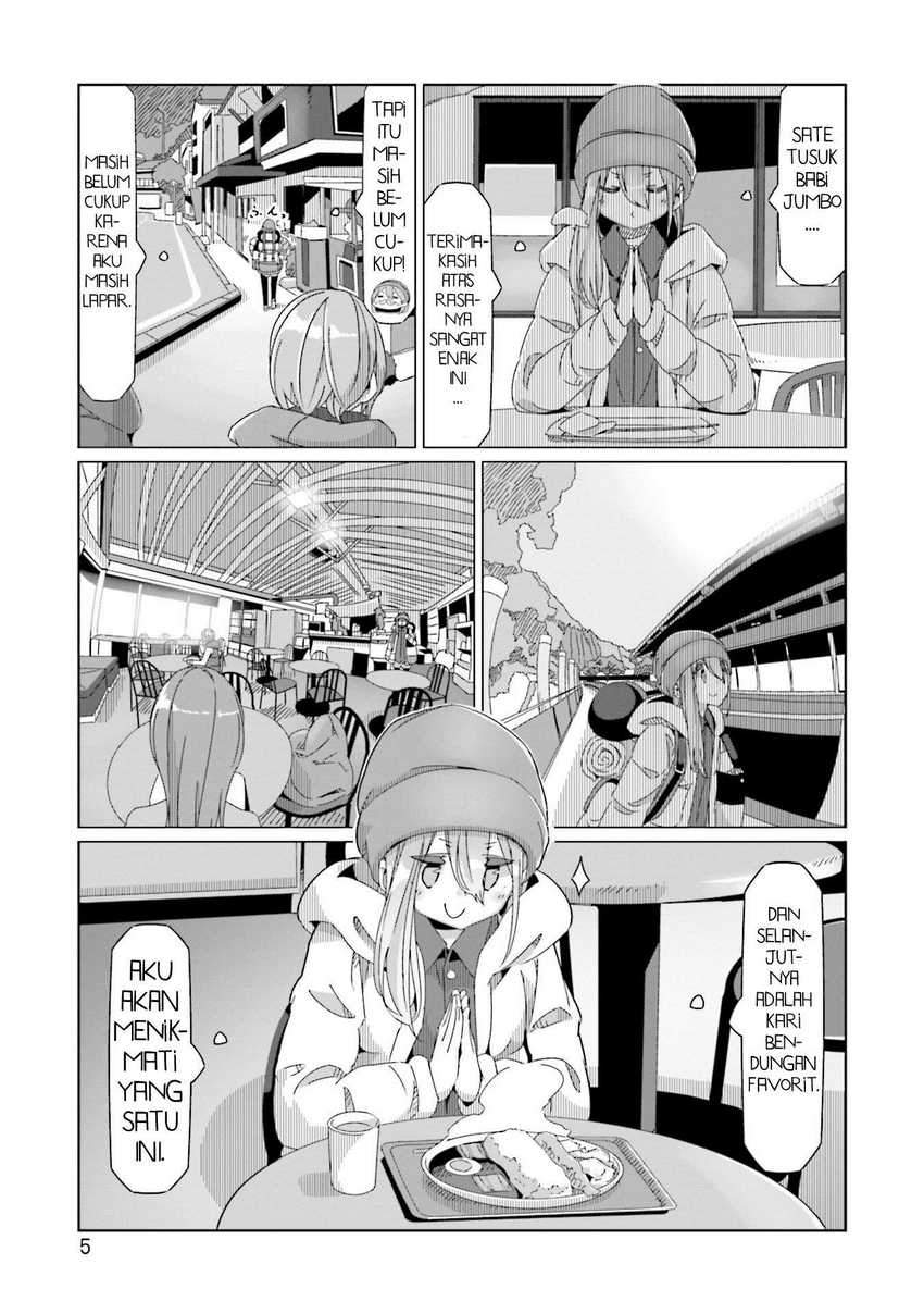 Yuru-Camp chapter 58 halaman 8