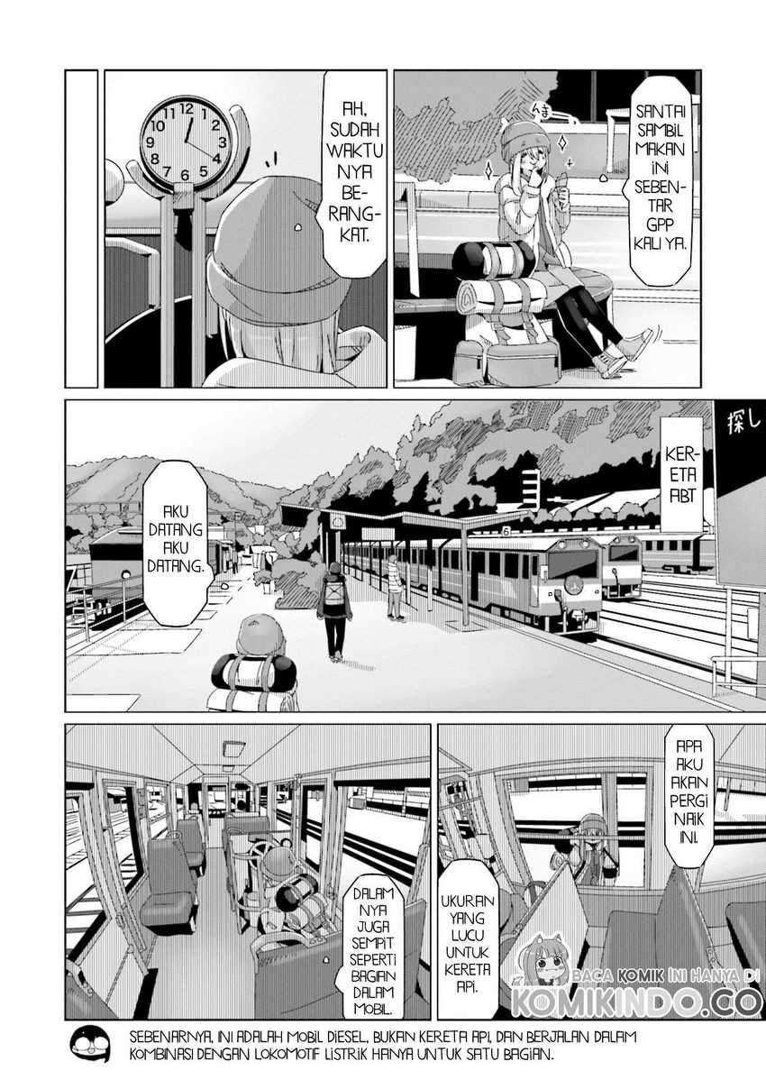 Yuru-Camp chapter 58 halaman 11