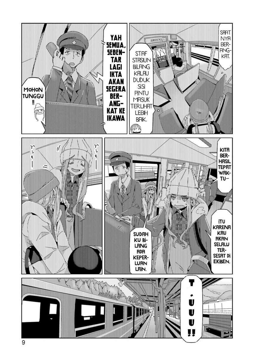 Yuru-Camp chapter 58 halaman 12