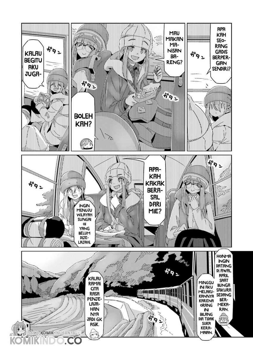 Yuru-Camp chapter 58 halaman 15
