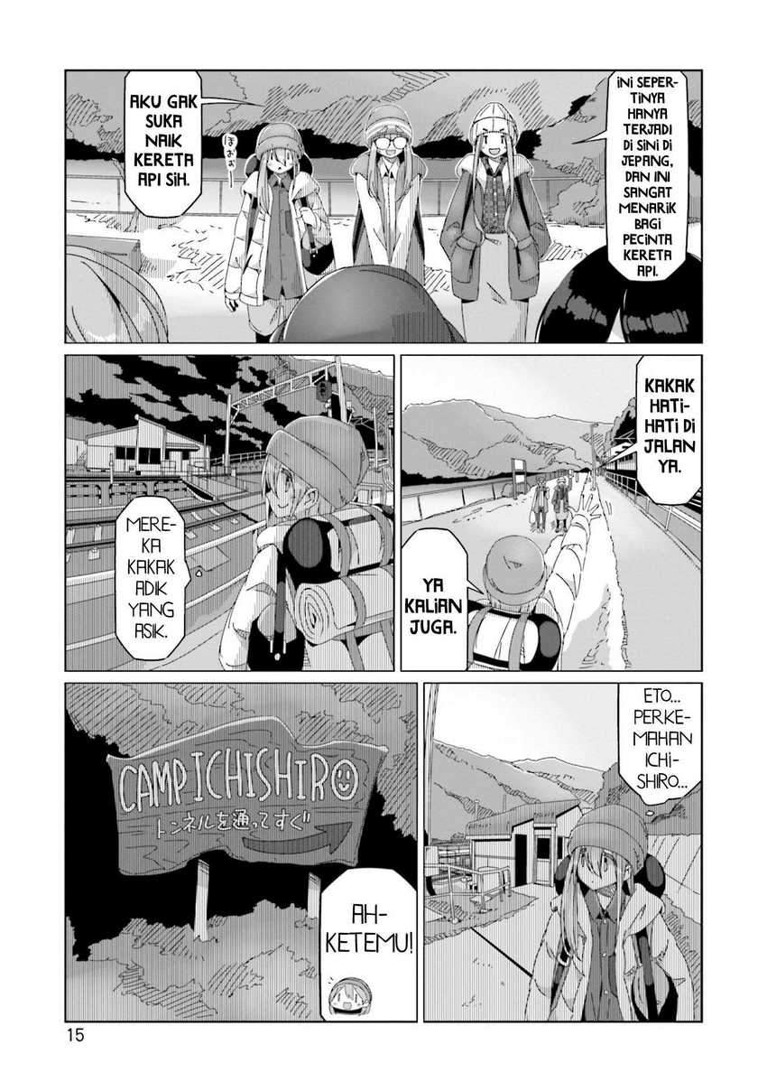 Yuru-Camp chapter 58 halaman 18