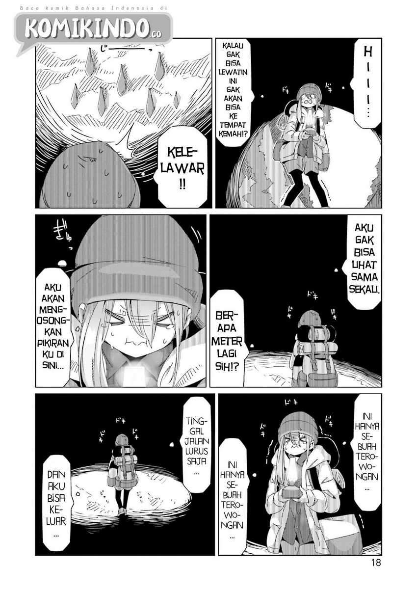 Yuru-Camp chapter 58 halaman 21