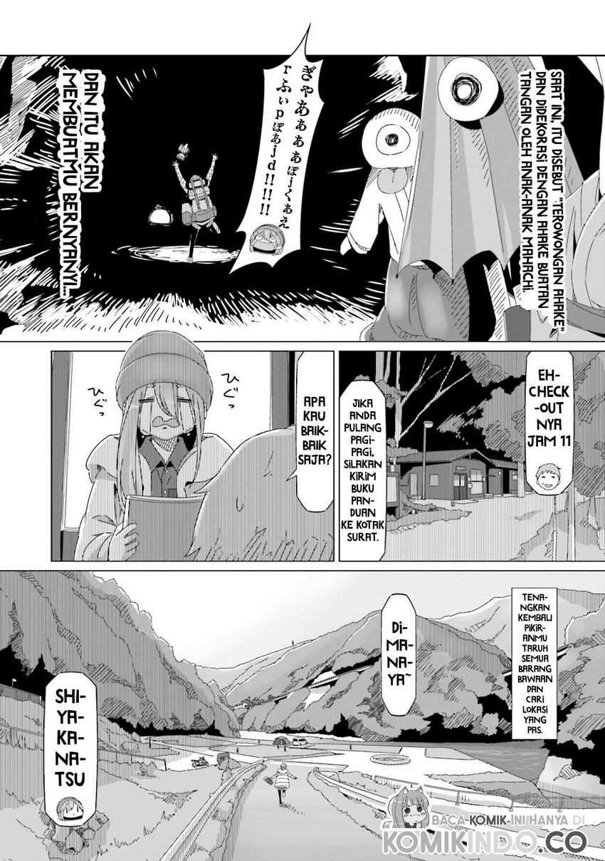 Yuru-Camp chapter 58 halaman 23