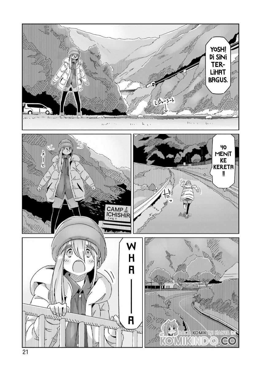 Yuru-Camp chapter 58 halaman 24