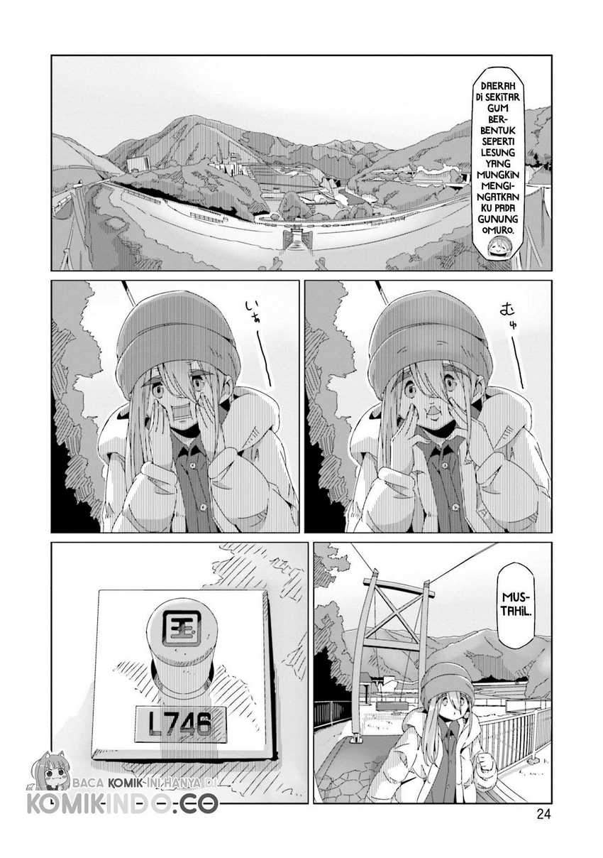 Yuru-Camp chapter 58 halaman 27