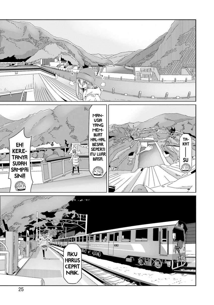 Yuru-Camp chapter 58 halaman 28