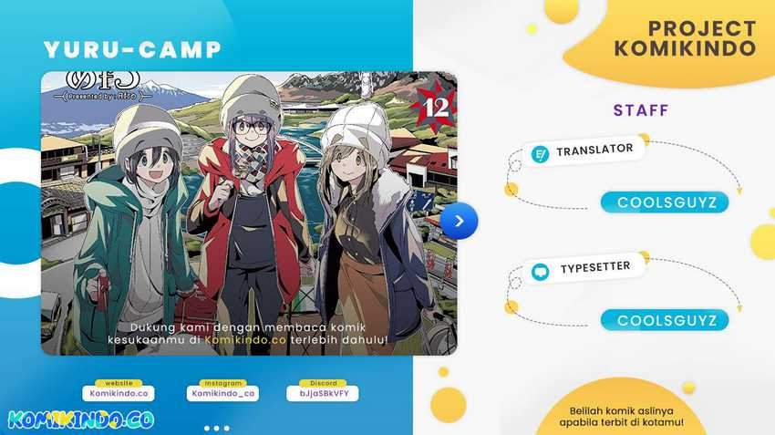 Yuru-Camp chapter 60 halaman 1