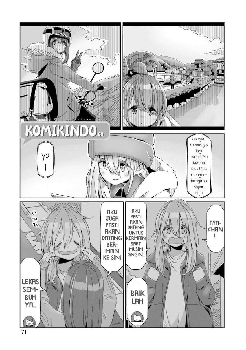 Yuru-Camp chapter 60 halaman 18