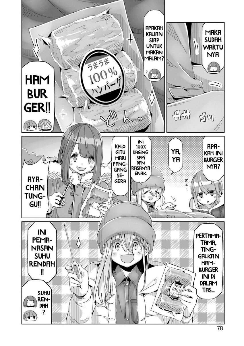 Yuru-Camp chapter 60 halaman 25