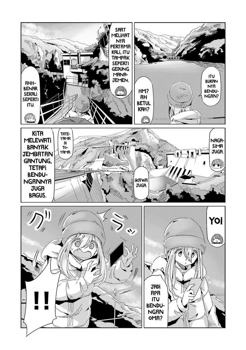 Yuru-Camp Bab 62 halaman 18