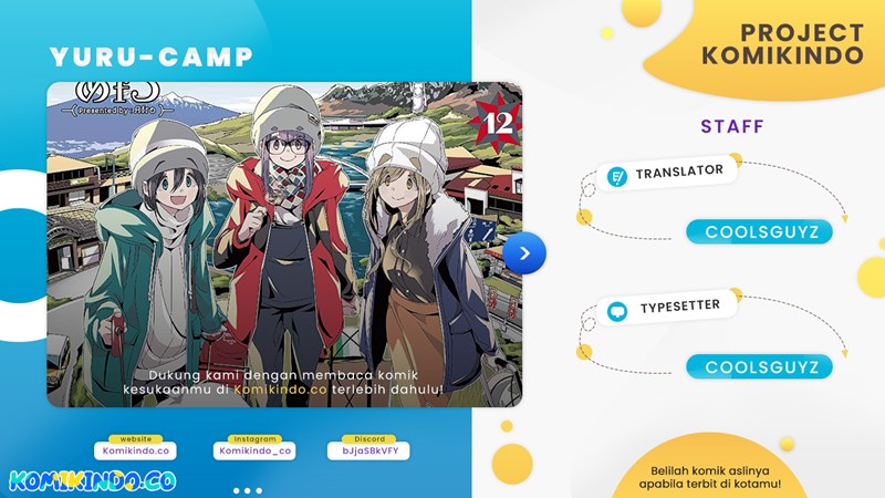 Yuru-Camp Bab 63 halaman 1