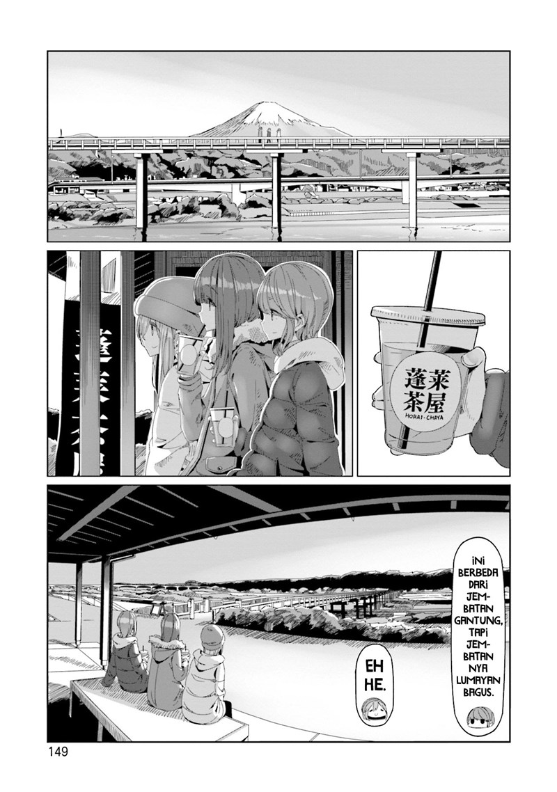 Yuru-Camp Bab 63 halaman 18