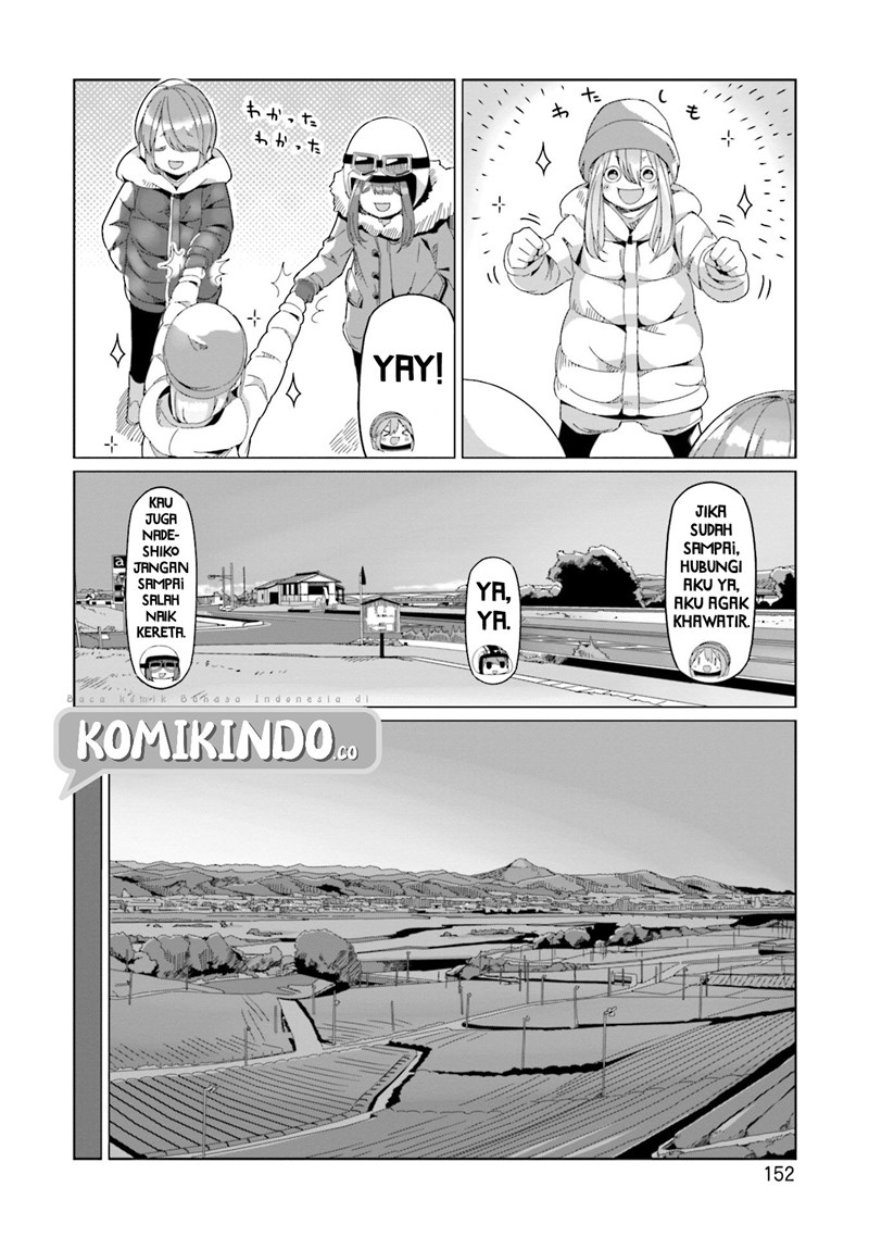 Yuru-Camp Bab 63 halaman 21