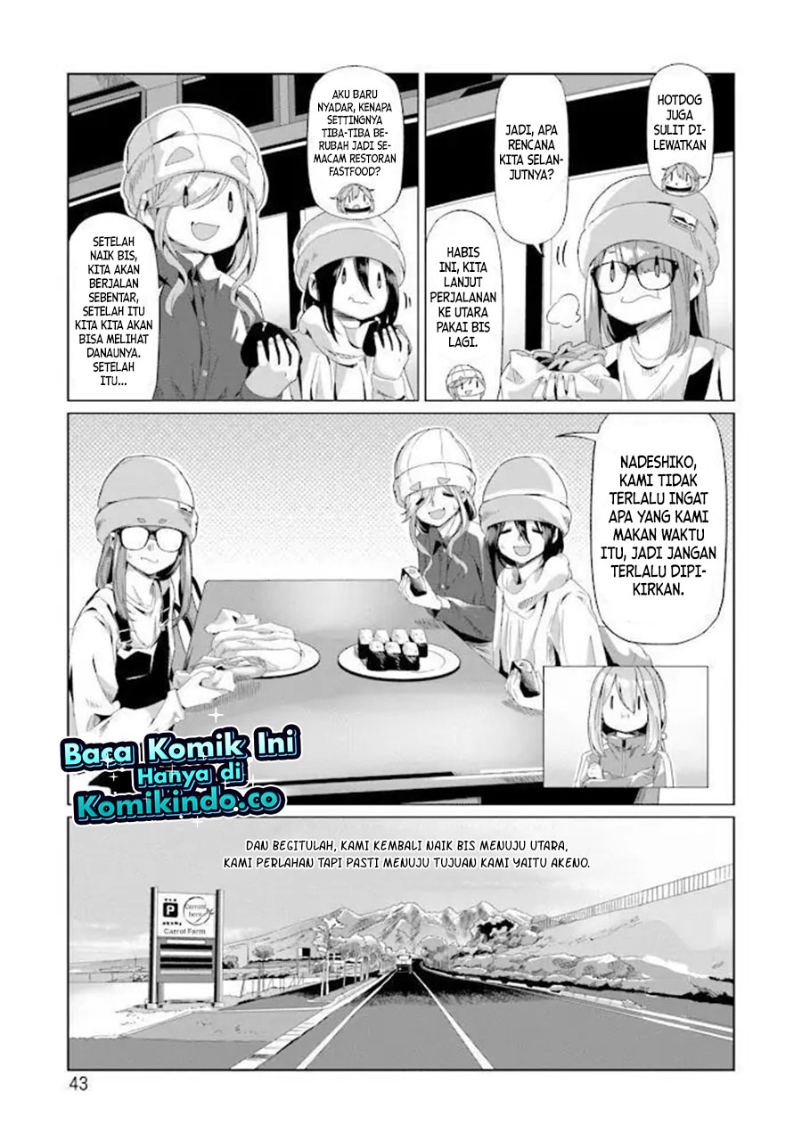 Yuru-Camp Bab 65 halaman 17