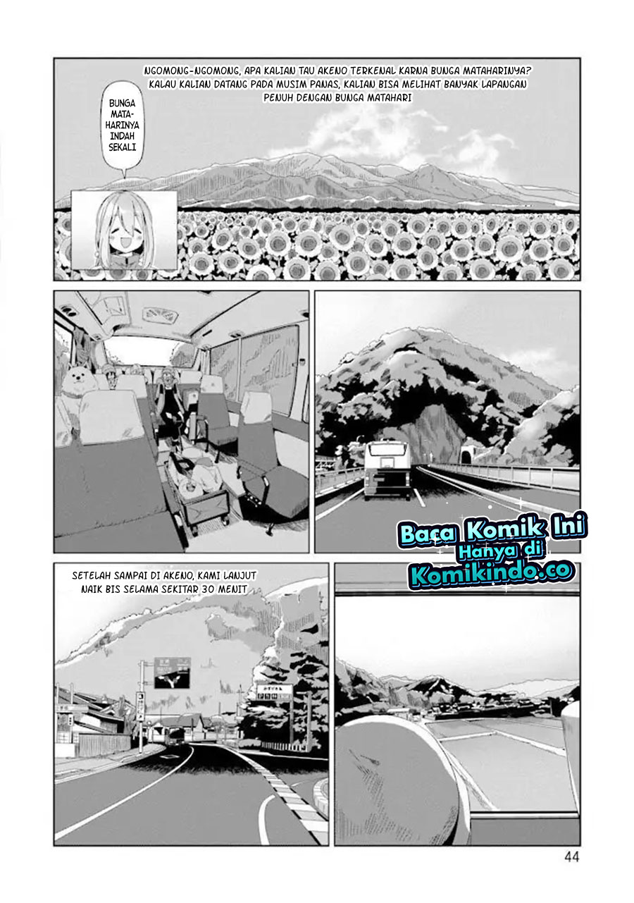 Yuru-Camp Bab 65 halaman 18