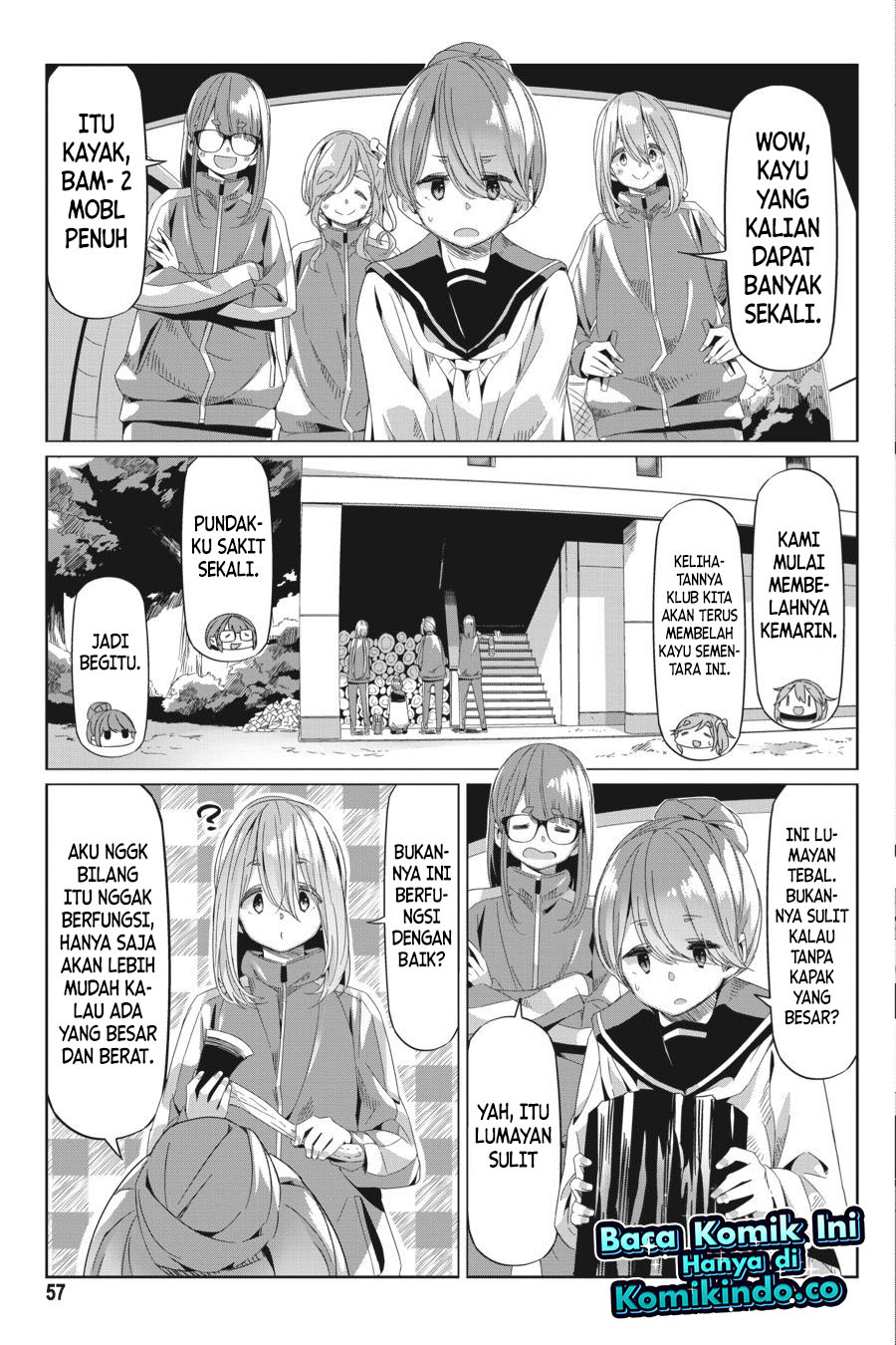 Yuru-Camp chapter 66 halaman 4