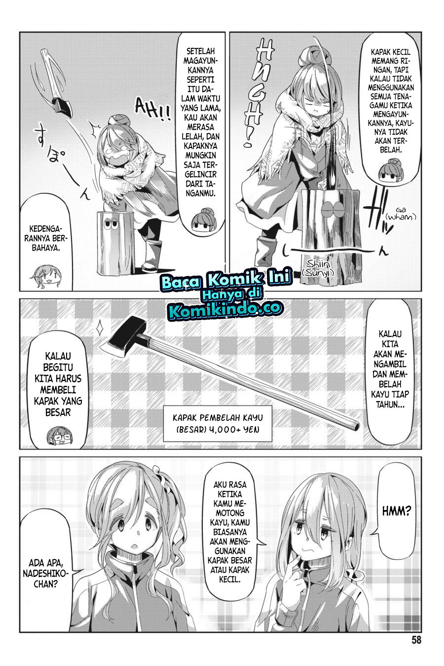 Yuru-Camp chapter 66 halaman 5