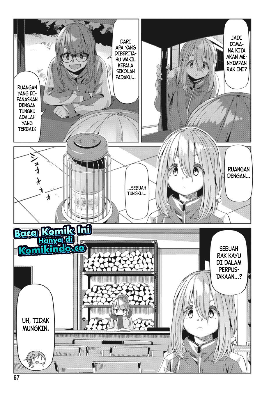 Yuru-Camp chapter 66 halaman 14