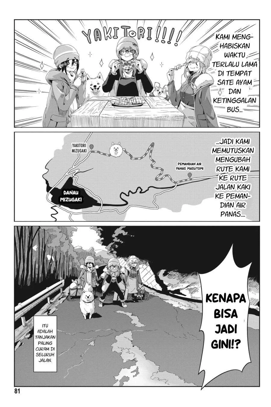 Yuru-Camp Bab 67 halaman 1