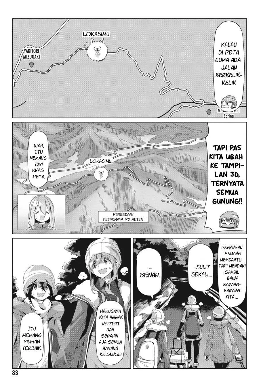 Yuru-Camp Bab 67 halaman 3