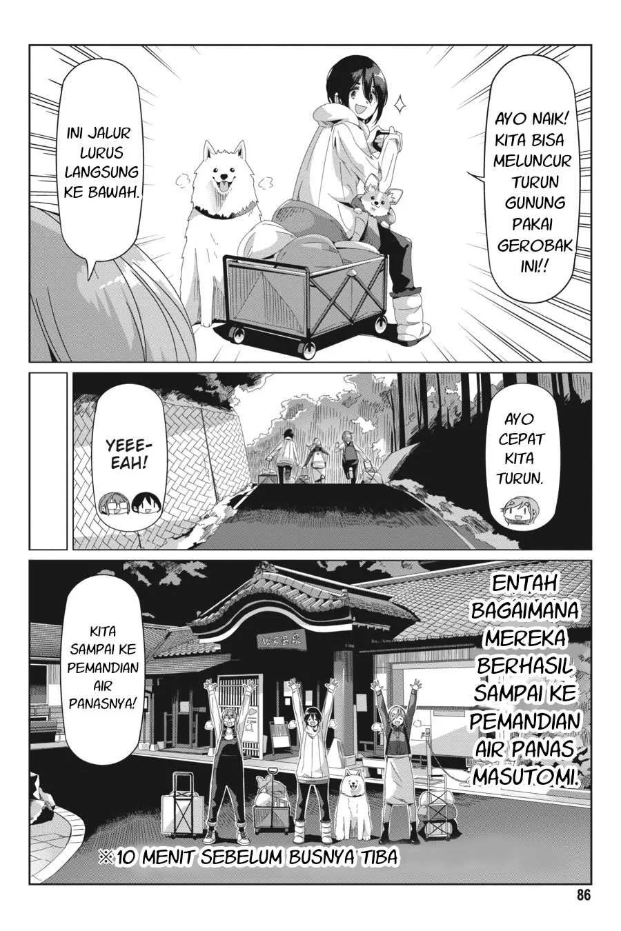 Yuru-Camp Bab 67 halaman 6