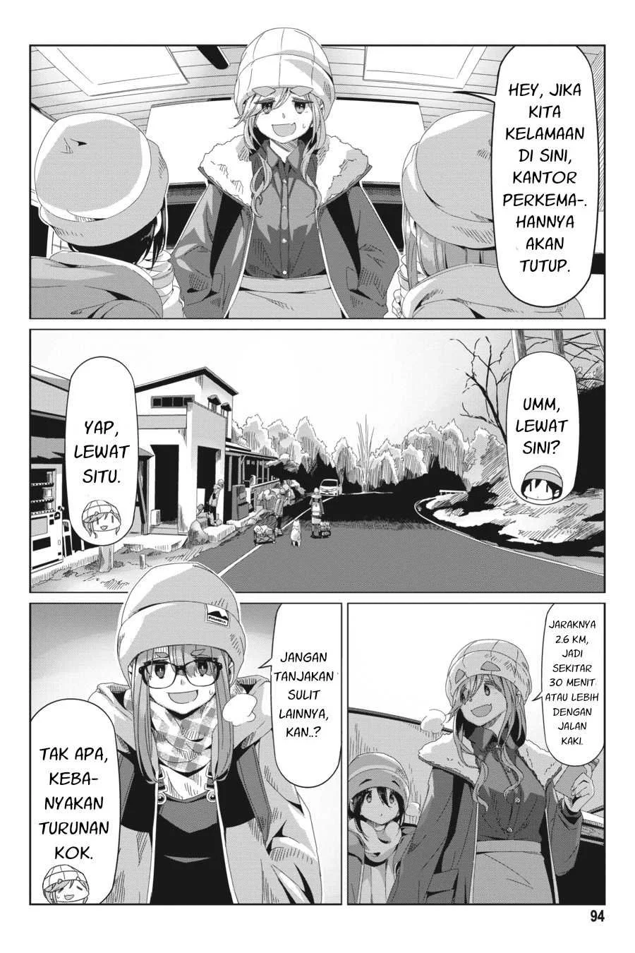 Yuru-Camp Bab 67 halaman 14