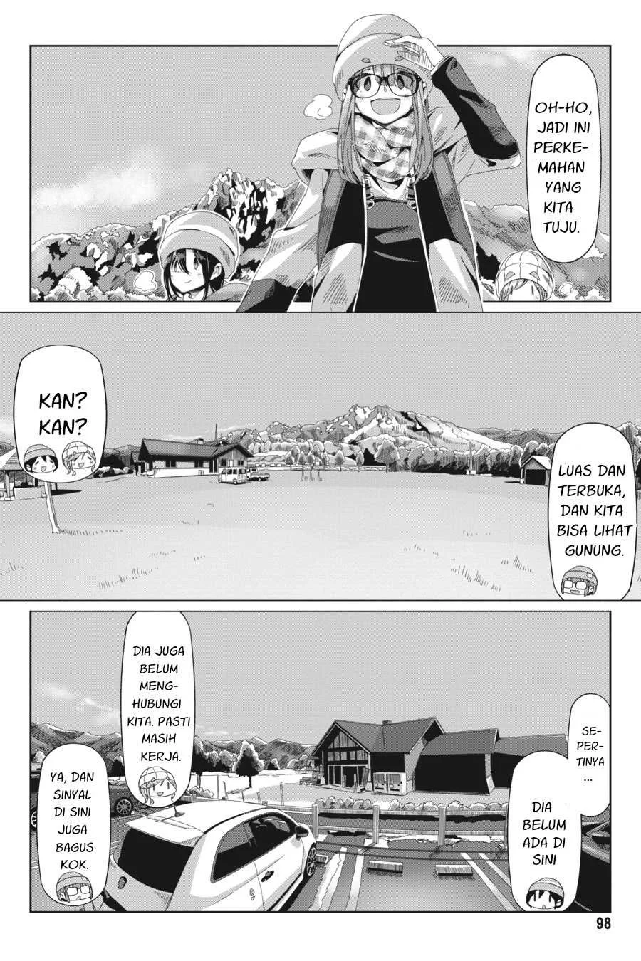 Yuru-Camp Bab 67 halaman 18