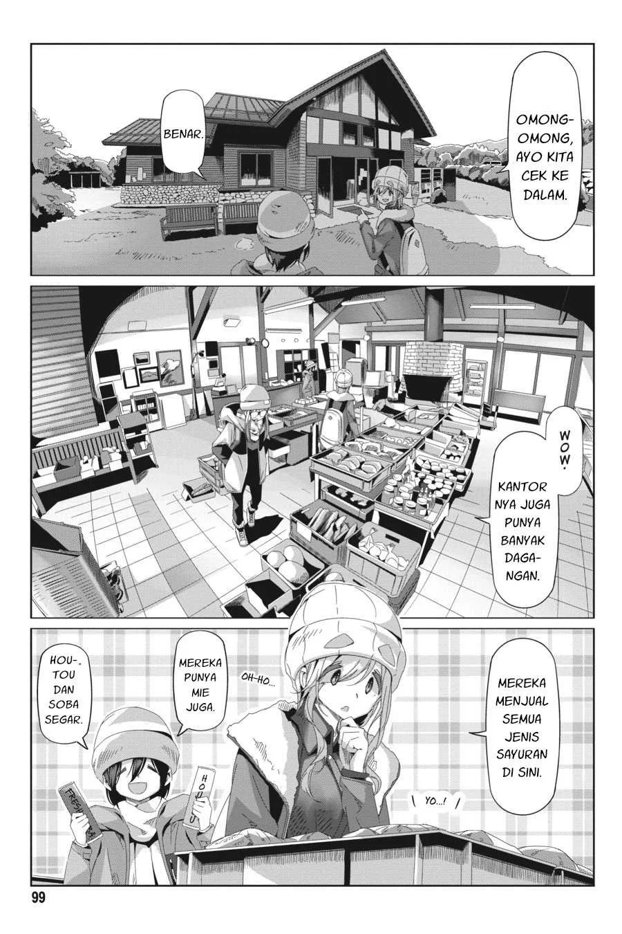 Yuru-Camp Bab 67 halaman 19