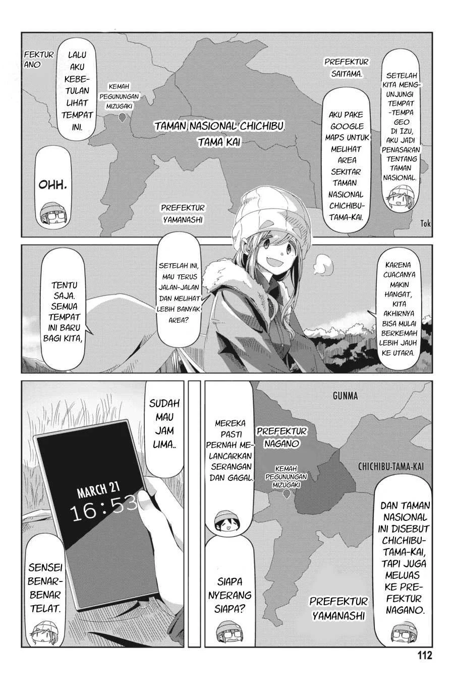 Yuru-Camp Bab 68 halaman 7