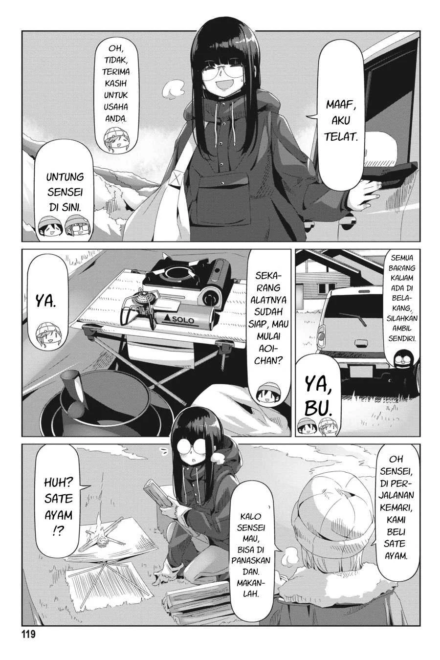 Yuru-Camp Bab 68 halaman 14