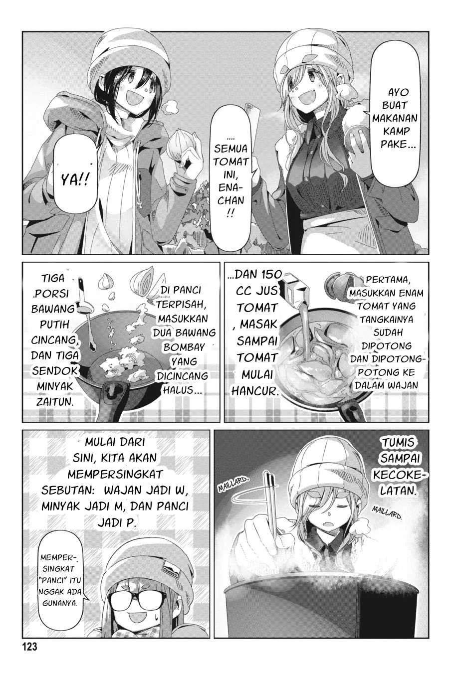 Yuru-Camp Bab 68 halaman 18