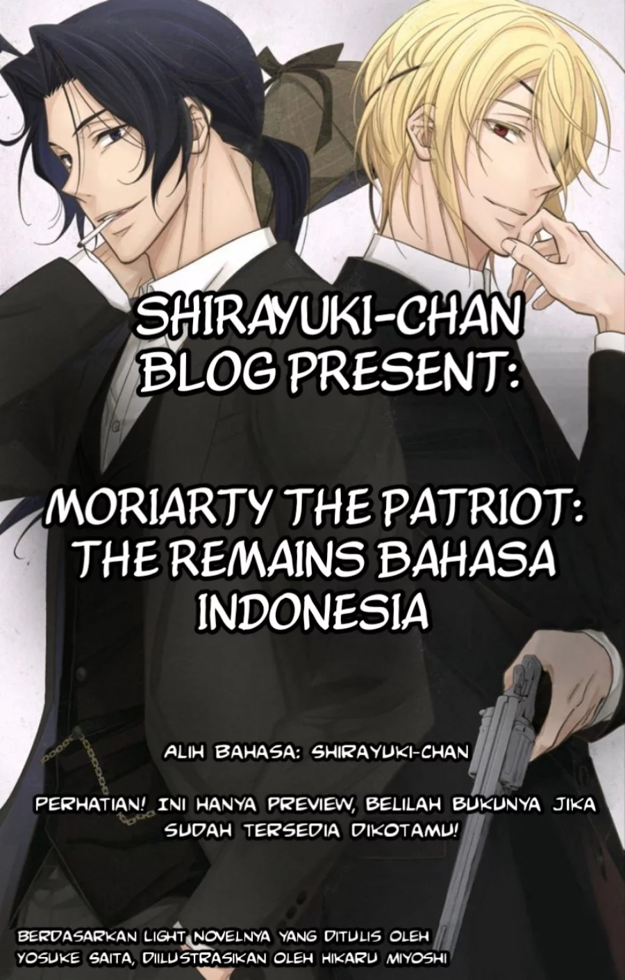 Yuukoku no Moriarty Bab 13 halaman 1