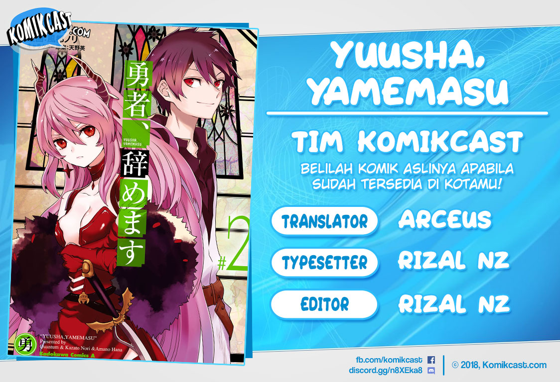 Yuusha, Yamemasu Bab 9.2 halaman 1
